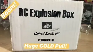 Wow! The Rookie Card Explosion Box Baseball V17! **HUGE Gold! **