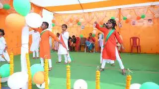 CLASS UKG AND 1  MIXED DESHBHAKTI DANCE PERFORMANCE | DP PUBLIC SCHOOL