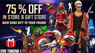 Gift Store 50% Discount Offer In Free Fire 🔥 | 5th Anniversary Special Event
