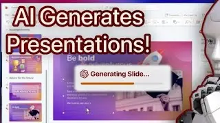 Free AI tool for Creating Presentation  | Slide AI  | How to make presentation  slide using AI #ai