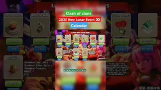 Lunar Clash: The Epic 2025 Lunar Event in Clash of Clans! BD Coc Game 2050 #sumit007#shorts #coc