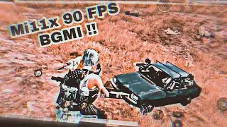 Mi 11x 90 FPS | Miui 13 | Battlegrounds Mobile India | Competitive