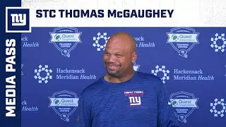 Thomas McGaughey on Jamie Gillan's Progress | New York Giants