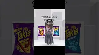 Blue takis or red takis?  #takis #fyp #flavour