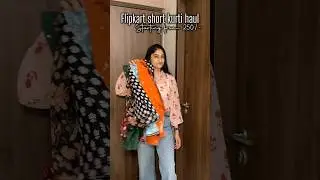 Starting ₹250 😍 | 6 Short Kurtis from Flipkart | Full Sleeve & 3/4 Sleeve | Daily Wear