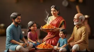 Traditional Indian Gajar Halwa in Miniature Kitchen@AnamZeya-g2b 