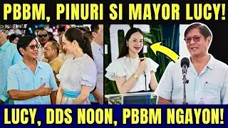 PBBM, Sinalubong ng Mabuting Mayor Lucy! Namigay ng PTVs para sa Leyte at Samar!