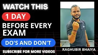 “Exam Anxiety & Panic: How to Deal With It | A Must-Watch for Students” by Raghubir bhaiya 