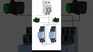 Relay principle working for no & nc switch with wiring diagram #plc #election