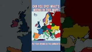 This map is wrong (7) #mapping #quiz