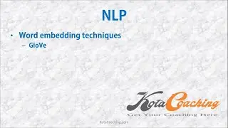 Word embedding techniques - GloVe | Natural Language Processing in Hindi