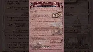 Amendment XX Explained Simply | The &ldquo;Lame Duck&rdquo; Amendment and Orderly Transitions