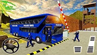 Police Bus Driving Games：US Police Bus Mountain Driving Simulator - Android GamePlay