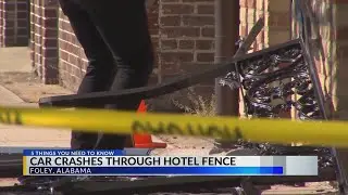 Car crashes into Hotel Magnolia