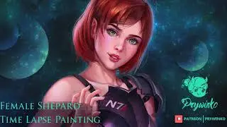 Commander Shepard Timelapse