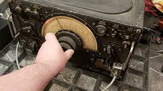 WW2 RAF Military Radio R1155A HF RECEIVER