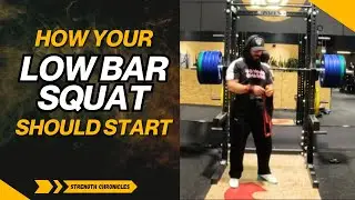 Perfect low bar squat setup explained
