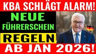 🚨 KBA k&uuml;ndigt an! Neue F&uuml;hrerschein-Regeln ab Januar 2026 &ndash; Jetzt pr&uuml;fen!