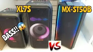 LG XBOOM XL7S 250W vs. Samsung MX-ST50B 240W | Bass Sound Test!🔥🔥😱😱