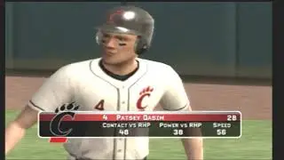 (Tulane Green Wave vs Cincinnati Bearcats) (MVP 07 NCAA Baseball)