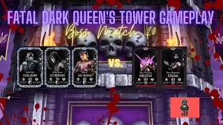 Mortal Kombat Mobile - Fatal Dark Queen's Tower Boss Match 20 Gameplay Video