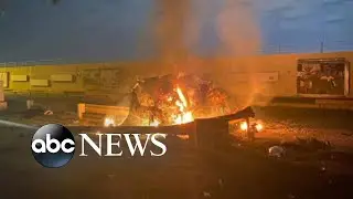 Dramatic escalation with airstrike in Iraq l ABC News