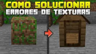 SOLUCIONAR ERROR DE TEXTURAS EN MINECRAFT PE (BLOQUE SIN TEXTURA SOLUCI&Oacute;N)