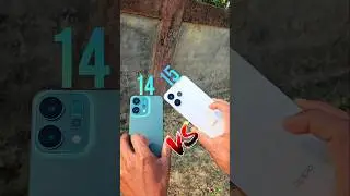 Oppo Reno 14 Vs 15 Camera Comparison #apajit07 #shorts