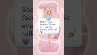 Faceless Barbie Mirror Selfie Vibes 💅✨ | All Pink, All Pretty 💖 #shorts #shortsfeed