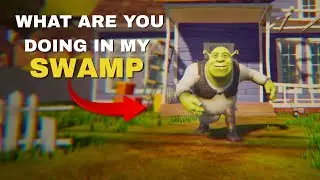 Hello Neighbor but SHREK Is the Neighbor