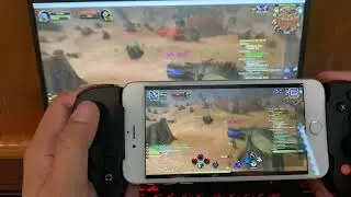 Gameplay of wow classic hardcore (rogue) on iPhone with backbone and consoleport