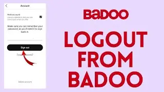 How to Sign Out Badoo Mobile (2024) | Logout of Badoo