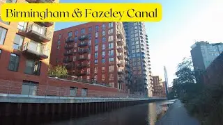 Birmingham  and Fazeley Canal | Tame Valley Canal near Alexander Stadium | TOWN AND CITY WALKS