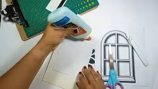 Let’s Make Some Stencils Using Paper and Plastic