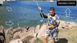 ##pescadecostão DOIS LOCAL DE PESCA EM VITORIA 🎏terceira ponte 🎣 ilha do frade 🏖👏