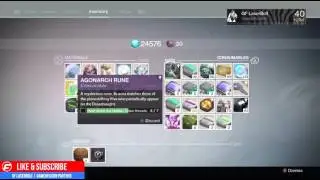 Destiny How to FULLY Charge Your AGONARCH RUNE in ONE DAY