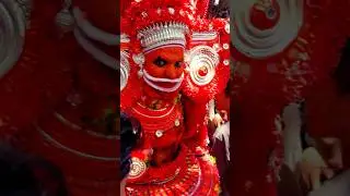 Baali Theyyam Transformation &ndash; Divine Power Unleashed! 🔥👹FolkDeity, #RitualPerformance, #kerala