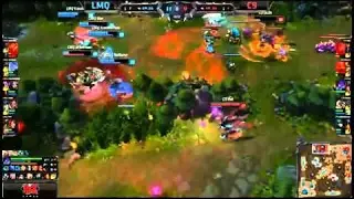 LMQ vs C9 'woooooh' fight