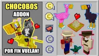 👉 CHOCOBOS PARA MINECRAFT PE / BEDROCK / ACTUALIZACI&Oacute;N [ V2.3]