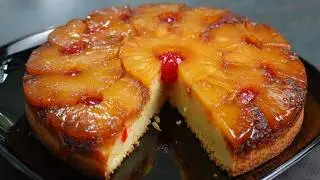 Moist and Buttery, Pineapple Upside-Down Cake Will Melt in Your Mouth 🍍✨