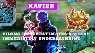 WTF XAVIER ‼️IT APPEARS TOP GLOBAL ZILONG, WHY DON'T USE EXPENSIVE SKIN