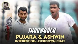 Ashwin and Cheteshwar Pujara Fun Chat | Gabba Test Match | Ind vs Aus | #Throwback #Ashwin