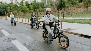 V&eacute;lo &eacute;lectrique biplace : la s&eacute;curit&eacute; et le confort du Fatstreet en solo et en duo