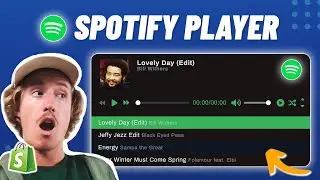 Add Spotify Inspired Audio Player to Shopify in 2024