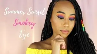 Summer Sunset Smokey Eye | Devon Finley