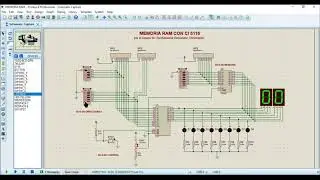 Operaci&oacute;n de una Memoria RAM utilizando CI 6116