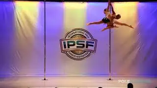 Mixed Doubles Mami Kimura & Javier Ramirez of Japan - IPSF World Pole Sports Championships 2018