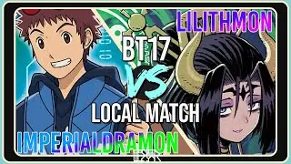Комментарий к матчу Imperialdramon vs Lilithymon [локальный матч Digimon TCG BT17]