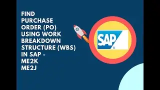 How to find Purchase Order using WBS Element in SAP?