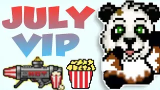 Graal Era | THE BEST VIP ITEM?! JULY VIP ITEM REVIEW: POPCORN LAUNCHER!